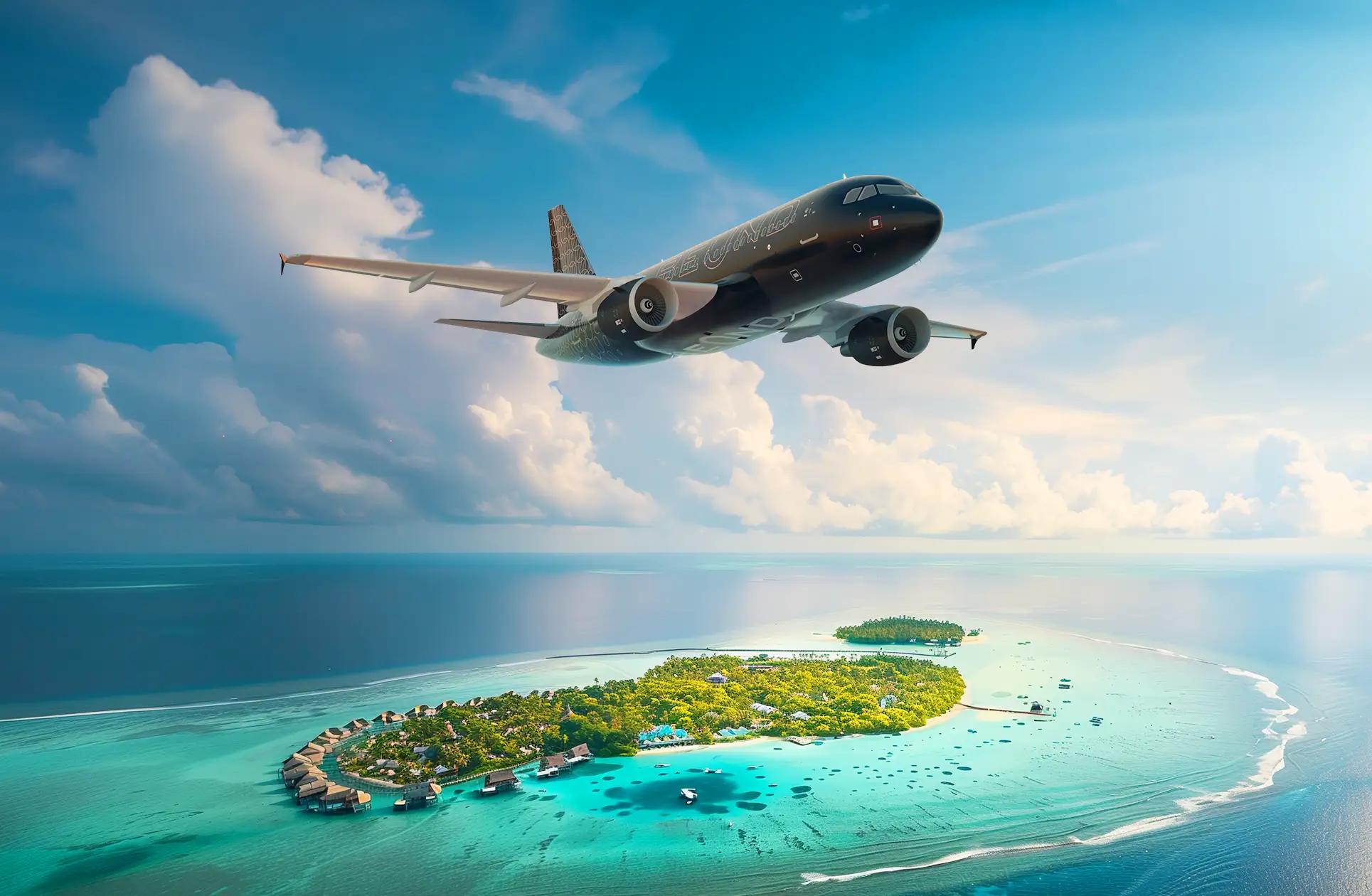 Vola con stile e comfort alle Maldive con Beond